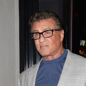 Sylvester Stallone au restaurant Craig de West Hollywood le 11 mai 2016.