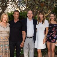 Sylvester Stallone fête ses 70 ans avec ses jolies filles et Albert de Monaco