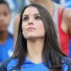 Ludivine Sagna (la femme de Bacary Sagna) lors du match de l'Euro 2016 Allemagne-France au stade Vélodrome à Marseille, France, le 7 juillet 2016. © Cyril Moreau/Bestimage