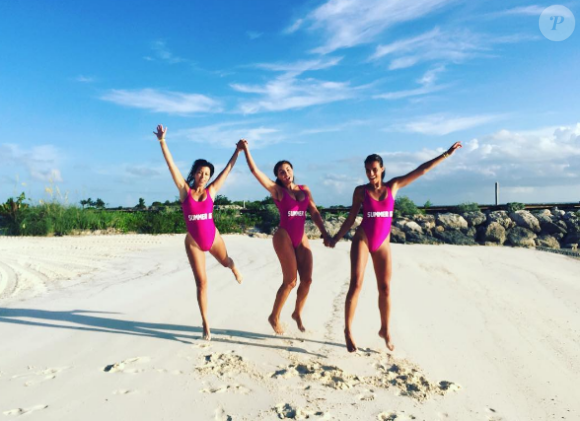 Kourtney Kardashian en vacances aux Bahamas avec ses copines. Photo publiée sur Instagram, le 6 juillet 2016