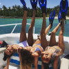 Kourtney Kardashian en vacances aux Bahamas avec ses copines. Photo publiée sur Instagram, le 6 juillet 2016
