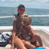Kourtney Kardashian fête un joyeux anniversaire à sa fille Penelop sur les réseaux sociaux. La vedette de télé-réalité est en vacances aux Bahamas. Photo publiée sur Instagram, le 8 juillet 2016