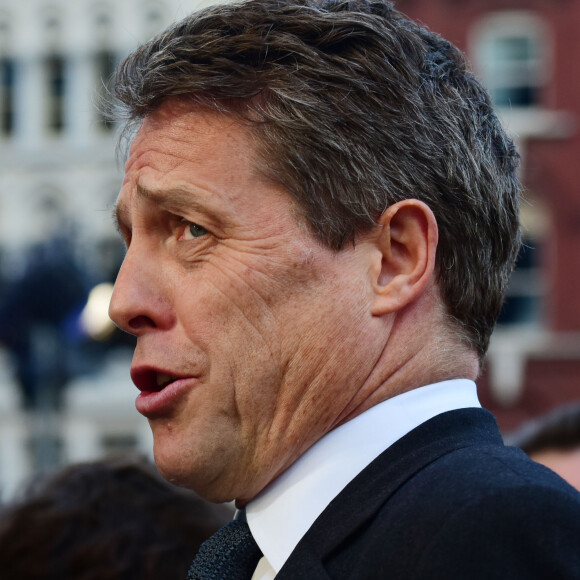 Hugh Grant à la première mondiale de "Florence Foster Jenkins" au cinéma Odeon de Londres le 12 avril 2016.