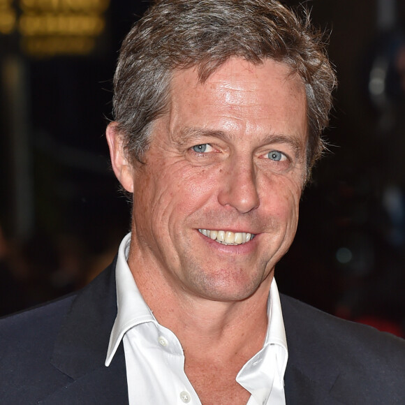 Hugh Grant - Première du film "Rewrite" à Londres le 7 octobre 2014.