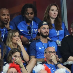 Matt Pokora (M. Pokora) - People au match de la finale de l'Euro 2016 Portugal-France au Stade de France à Saint-Denis le 10 juillet 2016. © Cyril Moreau / Bestimage