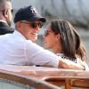 Ana Ivanovic et Bastian Schweinsteiger à Venise le 11 juillet 2016, à la veille de leur mariage, célébré au sein du palace Aman Canal Grande qui avait accueilli en 2014 les noces de George Clooney et Amal Alamuddin.