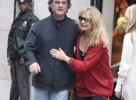 REPORTAGE PHOTOS : Kurt Russell et Goldie Hawn, toujours très amoureux à New York !