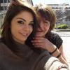 Allison Benitez et sa mère, Marie-Josée, sur une photo postée sur son compte Twitter.