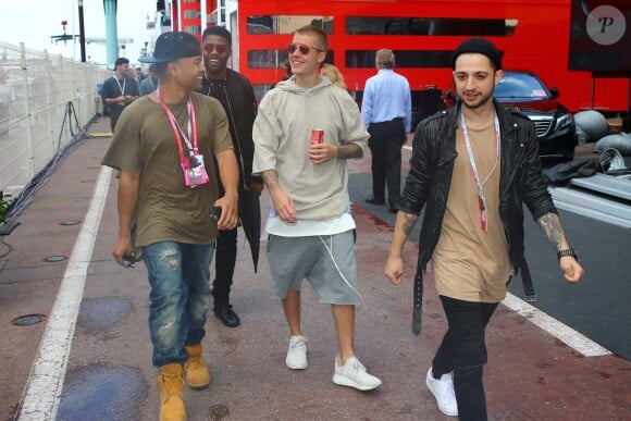Justin Bieber à Monaco. Le 29 mai 2016.