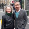 Chris Boardman avec Jenny Jones