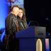 Johnny Depp et Alice Cooper à la soirée 'So The World May Hear Awards Gala' à St Paul dans le Minnesota, le 17 juillet 2016