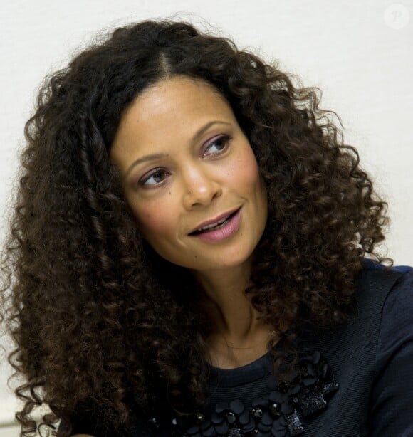 Thandie Newton - Les acteurs de la mini-série "The Slap" posent à l'hôtel Four Seasons à Beverly Hills, le 17 janvier 2015.