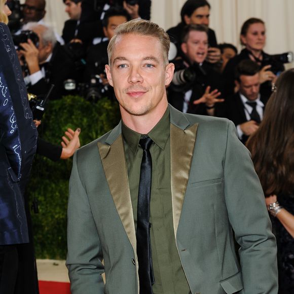DJ Diplo (Thomas Wesley Pentz) - Soirée Costume Institute Benefit Gala 2016 (Met Ball) sur le thème de "Manus x Machina" au Metropolitan Museum of Art à New York, le 2 mai 2016.