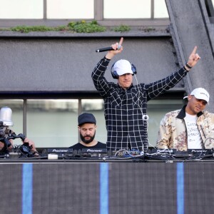 Diplo à la soirée "Samsung's celebration of 'A Galaxy of Possibility' and unveiling of Gear Fit2" à New York, le 2 juin 2016.