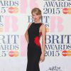 Taylor Swift à la Soirée des "BRIT Awards 2015" à Londres. Le 25 février 2015. T