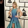 Taylor Swift à la 57ème soirée annuelle des Grammy Awards au Staples Center à Los Angeles, le 8 février 2015.