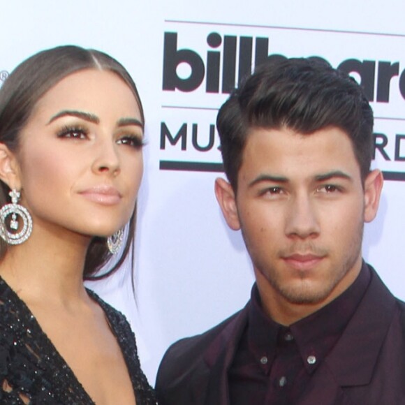 Nick Jonas, Olivia Culpo - Soirée des "Billboard Music Awards" à Las Vegas le 17 mai 2015.