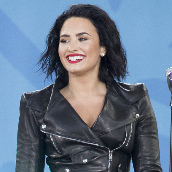Concert de Demi Lovato lors du "Good Morning America's Summer" à Central Park à New York le 17 juin 2016.