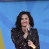 Demi Lovato en concert lors du "The Good Morning America Concert series" à Central Park à New York, le 16 juin 2016.