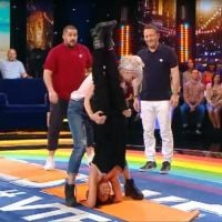 Fabienne Carat rayonnante dans VTEP : Sa séance de yoga sensuelle et drôle