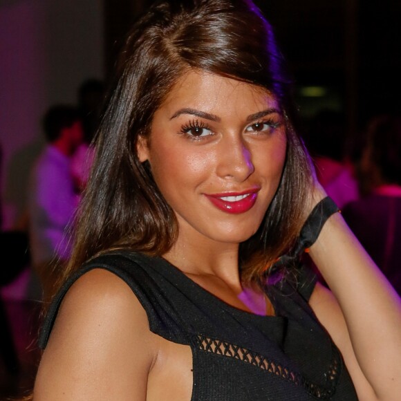 Ayem Nour - Soirée du concours "Orange Jeunes Designers" au Carreau du Temple à Paris, le 4 juin 2015.