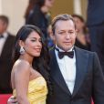 Ayem Nour et son compagnon Vincent Miclet - Montée des marches du film "Inside Out" (Vice-Versa) lors du 68 ème Festival International du Film de Cannes, à Cannes le 18 mai 2015.