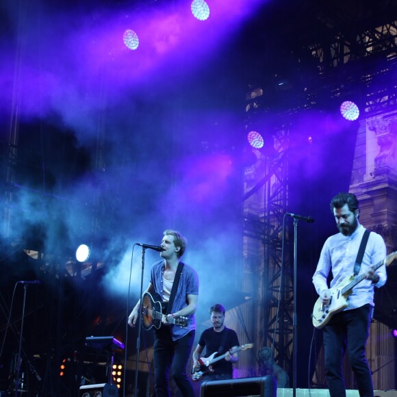 Balthazar en concert au Fnac Live Festival (Hôtel de Ville de Paris), le 23 juillet 2016. © Lise Tuillier / Bestimage