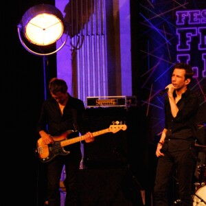 Alex Beaupain en concert au Fnac Live Festival (Hôtel de Ville de Paris), le 23 juillet 2016. © Lise Tuillier / Bestimage