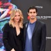 Katharine McPhee et Elyes Gabel au 56ème festival de la télévision de Monte-Carlo le 14 juin 2016. © Bruno Bébert / Bestimage
