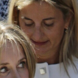 La reine Letizia d'Espagne présidait le 26 juillet 2016 au Parque del Retiro à Madrid la cérémonie des 25e Prix FEDEPE en l'honneur des femmes dirigeantes, chefs d'entreprise et professionnelles.