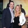Laina Rose Thyfault et son fiancé Chris Klein - Avant-première du film "Where Hope Grows" à Hollywood, le 4 mai 2015.