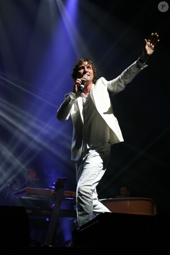 Olivier Villa - Olivier Villa en concert à l'Olympia à Paris. Le 5 septembre 2015
