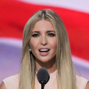 Ivanka Trump à la convention nationale du Parti républicain à Cleveland, le 21 juillet 2016
