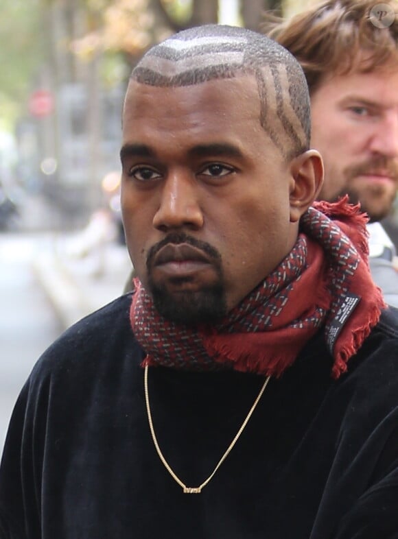 Kanye West, le 24 septembre 2014 à Paris