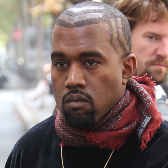 Kanye West, le 24 septembre 2014 à Paris