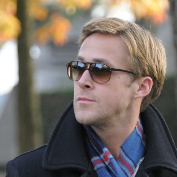 Eva Mendes et Ryan Gosling à Paris, le 26 novembre 2011.