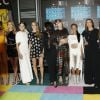 Hailee Steinfeld, Cara Delevingne, Selena Gomez, Taylor Swift, Serayah, Lily Aldridge à la Soirée des MTV Video Music Awards à Los Angeles le 30 aout 2015