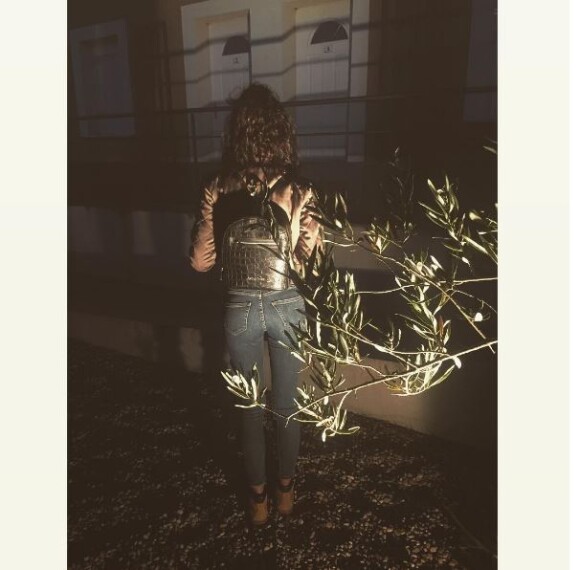 Nehuda des "Anges 8" pose sur Instagram, août 2016
