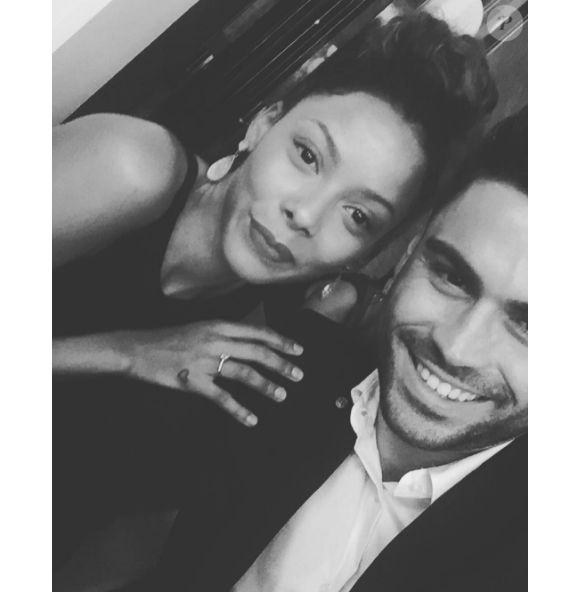 Nehuda et Ricardo ("Les Anges 8") amoureux. Mai 2016.