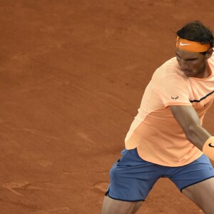 Rafael Nadal à l'Open de Madrid, le 6 mai 2016.
