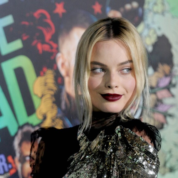 Margot Robbie à la première du film "Suicide Squad" à New York. Le 1er août 2016