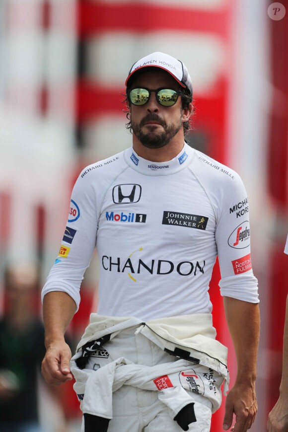 Fernando Alonso lors du Grand Prix d'Allemagne fin juillet 2016 © Photo4 / LaPresse