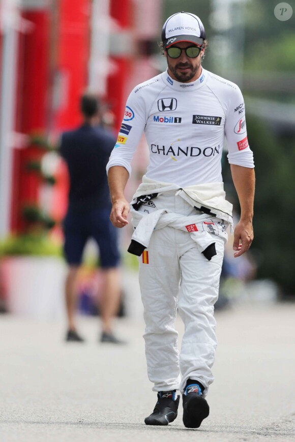 Fernando Alonso lors du Grand Prix d'Allemagne fin juillet 2016 © Photo4 / LaPresse