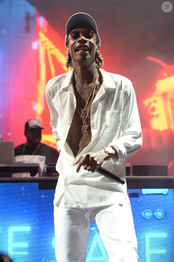Le chanteur Wiz Khalifa - Premier show de The High Road Tour le 20 juillet 2016 à West Palm Beach