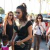 Kim Kardashian et sa fille North West le 26 juillet 2016 à La Jolla, en Californie.