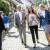 La princesse Sofia de Suède assistait le 4 août 2016 à des séminaires dans le cadre de l'Industry Day à Bastad, en sa qualité de présidente d'honneur de l'association Project Playground. Son mari le prince Carl Philip l'avait accompagnée dans cette ville où il se sont connus et promenait pendant ce temps-là leur fille Alexander, âgé de 3 mois.