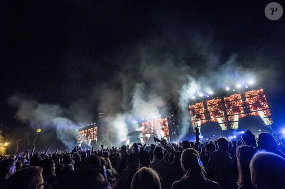 Avicii (Tim Bergling) en concert à Malmö, en Suède, le 5 août 2016.