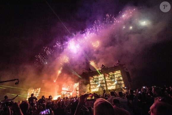 Avicii (Tim Bergling) en concert à Malmö, en Suède, le 5 août 2016.