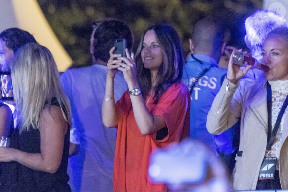 La princesse Sofia et le prince Carl Philip de Suède assistaient le 5 août 2016 au concert d'Avicii à Malmö.
