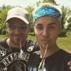 Justin Bieber et son père Jeremy sur Instagram. Juillet 2016